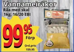 Supergrossen Vannameiräkor, SEK 99.95 erbjuda