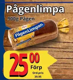 Supergrossen Pågenlimpa, SEK 25 erbjuda