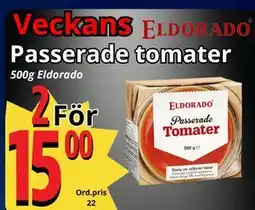 Supergrossen Passerade tomater, SEK 15 erbjuda