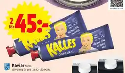 ICA Supermarket Kaviar Kalles erbjuda