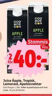 ICA Supermarket God Morgon juice erbjuda