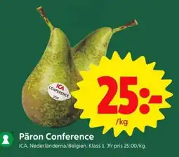 ICA Supermarket Päron conference erbjuda