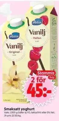 ICA Supermarket SMAKSATT YOGHURT erbjuda