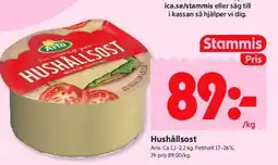 ICA Supermarket Hushållsost erbjuda