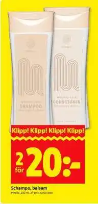 ICA Supermarket SCHAMPO, BALSAM erbjuda