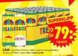 ICA Supermarket Läsk Trocadero erbjuda