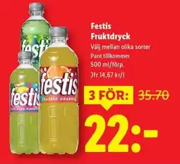 Lidl Festis Fruktdryck erbjuda