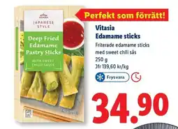 Lidl Vitasia Edamame sticks erbjuda