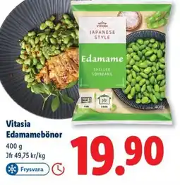 Lidl Vitasia Edamamebönor erbjuda