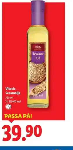 Lidl Vitasia Sesamolja erbjuda