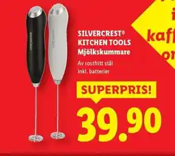 Lidl SILVERCREST® KITCHEN TOOLS Mjölkskummare erbjuda