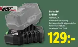 Lidl ParksideⓇ Laddare erbjuda