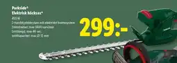 Lidl ParksideⓇ Elektrisk häcksax erbjuda