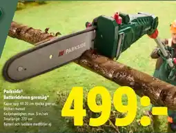 Lidl ParksideⓇ Batteridriven grensåg erbjuda