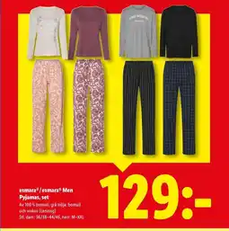 Lidl EsmaraⓇ/Esmara® Men Pyjamas, set erbjuda