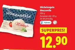 Lidl Michelangelo Mozzarella erbjuda