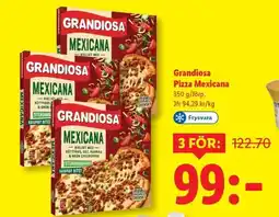 Lidl GRANDIOSA Pizza Mexicana erbjuda