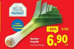 Lidl Matriket Purjolök erbjuda