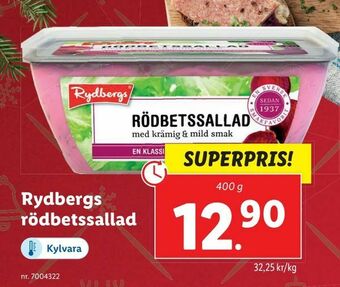 Lidl Rydbergs rödbetssallad erbjuda