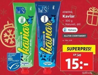Lidl Kaviar erbjuda