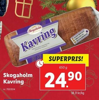Lidl Skogaholm Kavring erbjuda