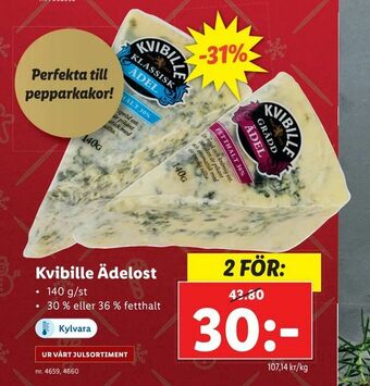 Lidl Kvibille Ädelost erbjuda