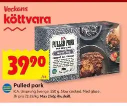 ICA Kvantum ICA Pulled pork erbjuda