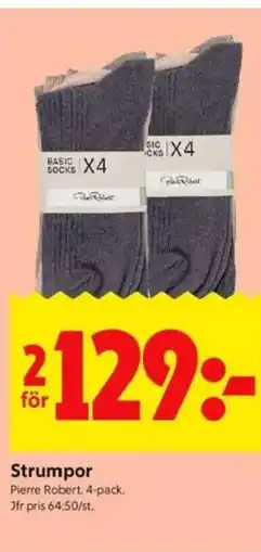ICA Kvantum Pierre Robert Strumpor erbjuda