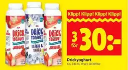ICA Kvantum ICA Drickyoghurt erbjuda