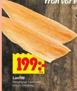 ICA Kvantum Laxfilé erbjuda