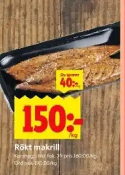 ICA Kvantum Rökt makrill erbjuda
