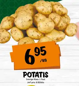 Bazaar Food market Potatis erbjuda