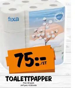 Bazaar Food market Fixa Toalettpapper erbjuda