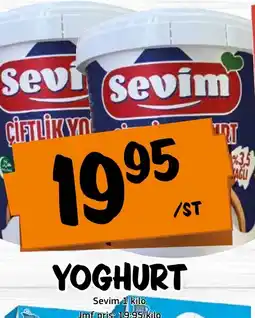 Bazaar Food market Sevim Yoghurt erbjuda