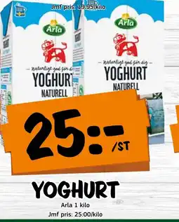 Bazaar Food market Arla Yoghurt erbjuda