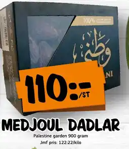Bazaar Food market Medjoul dadlar erbjuda