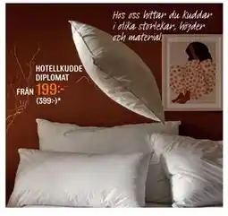 Mio HOTELLKUDDE DIPLOMAT erbjuda