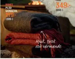 Mio PLÄD MONACHIL, SEK 279 erbjuda
