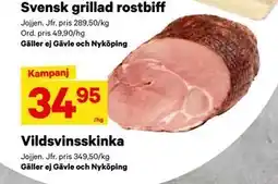 City Gross Vildsvinsskinka, SEK 34.95 erbjuda