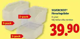 Lidl SILVERCREST Förvaringslådor erbjuda