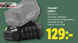 Lidl Parkside Laddare erbjuda