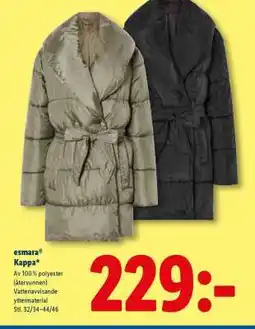 Lidl esmara Kappa erbjuda