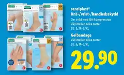 Lidl sensiplast Knä-/vrist-/handledsskydd erbjuda