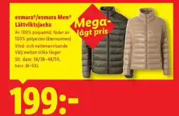 Lidl esmara /esmara Men Lättviktsjacka erbjuda