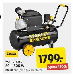 Jula Kompressor 50 l 1500 W, SEK 1799 erbjuda