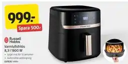 Jula Varmluftsfritös 8,3 l 1800 W, SEK 999 erbjuda