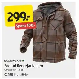Jula Fodrad fleecejacka herr, SEK 299 erbjuda