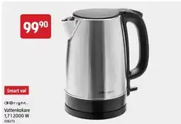 Jula Vattenkokare 1,7 l 2000 W, SEK 99.9 erbjuda