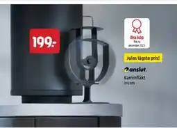 Jula Kaminfläkt, SEK 199 erbjuda