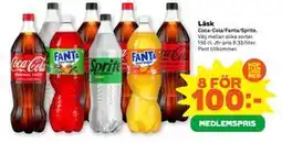 Stora Coop Läsk, Medlemspris erbjuda